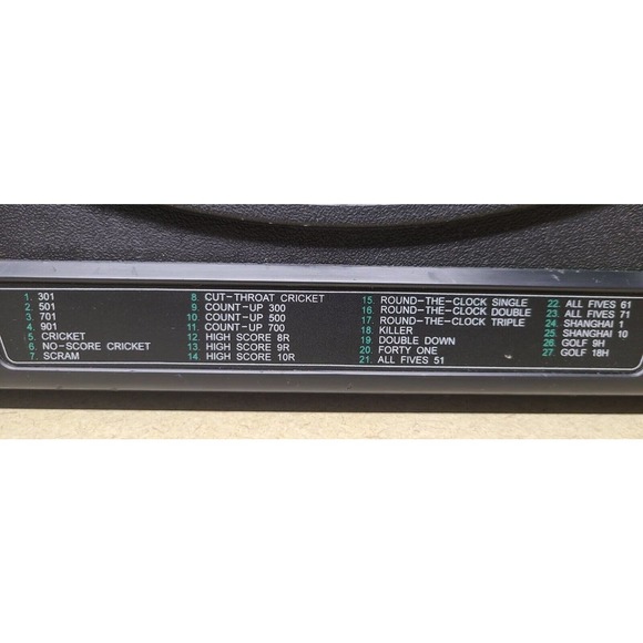 Vintage Halex 64620 Player Electronic Dart Board - WORKS GREAT! - Picture 2 of 6